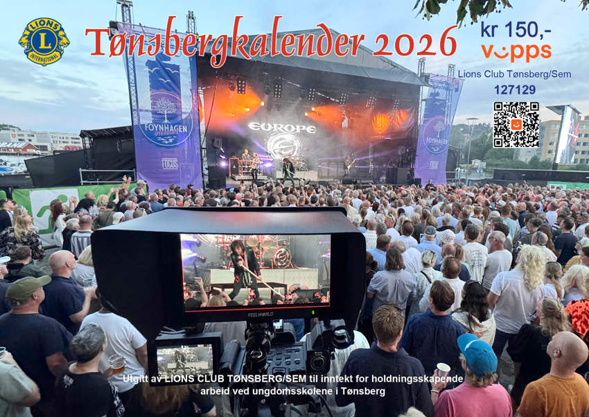 TØNSBERGKALENDER 2026